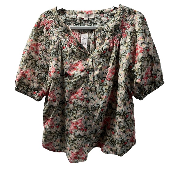 LOFT Tops - NWT LOFT|Floral Blouse|Size Medium